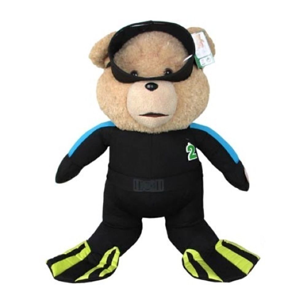 Ted 2 Ted in Scuba Outfit 24-Inch R-Rated BearNWT